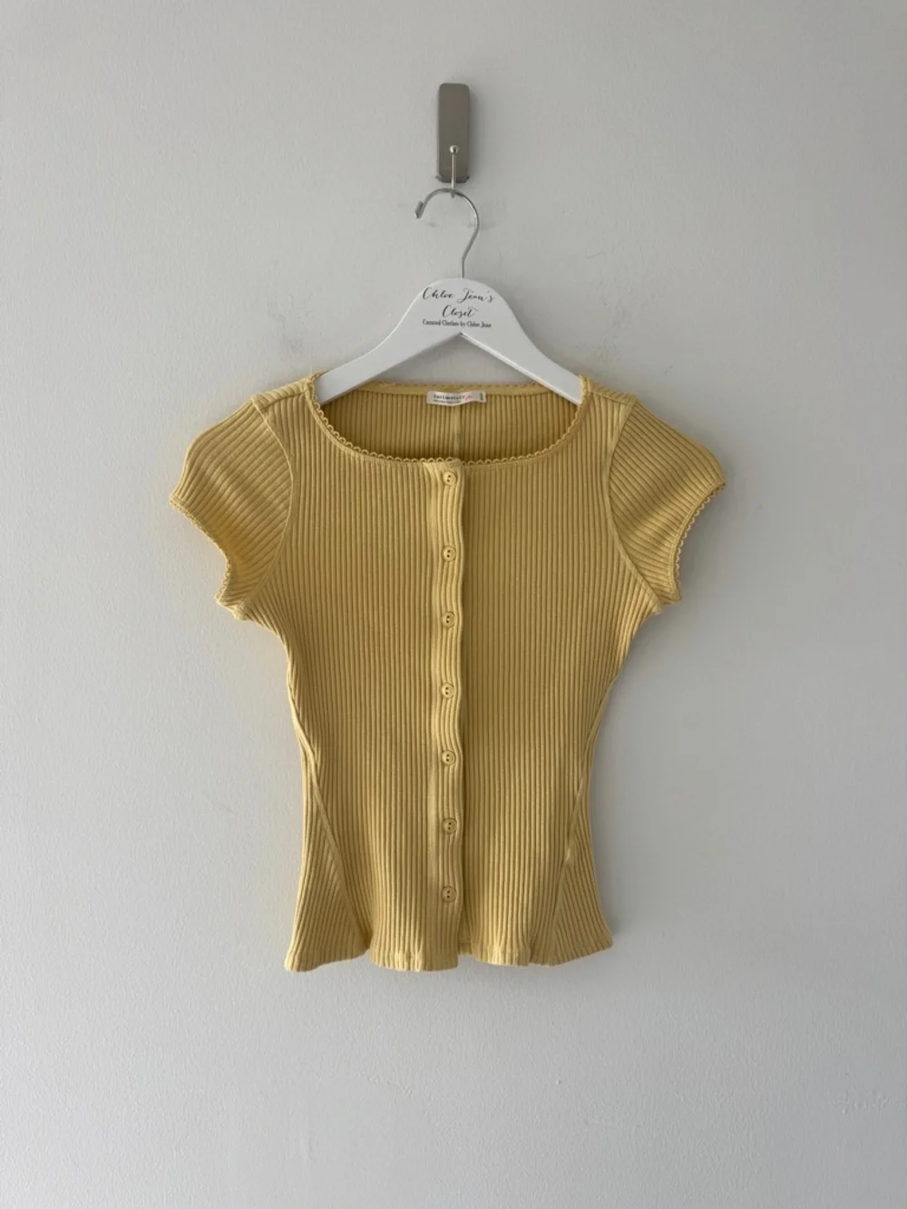 FREE PEOPLE Most Wanted Cardi in Yellow XS